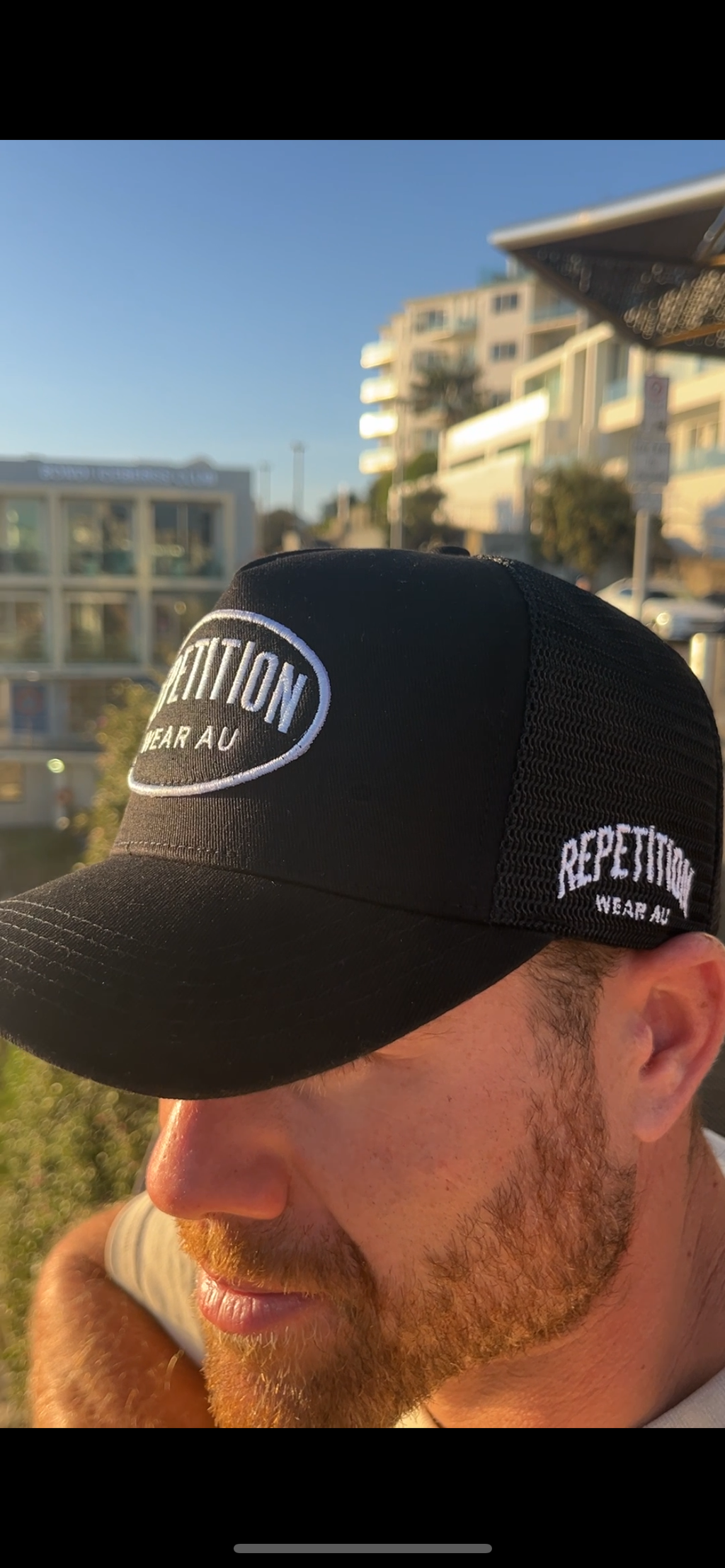 Trucker Cap in Black